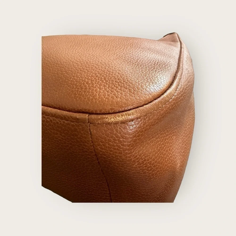 Longchamp leather shoulder bag